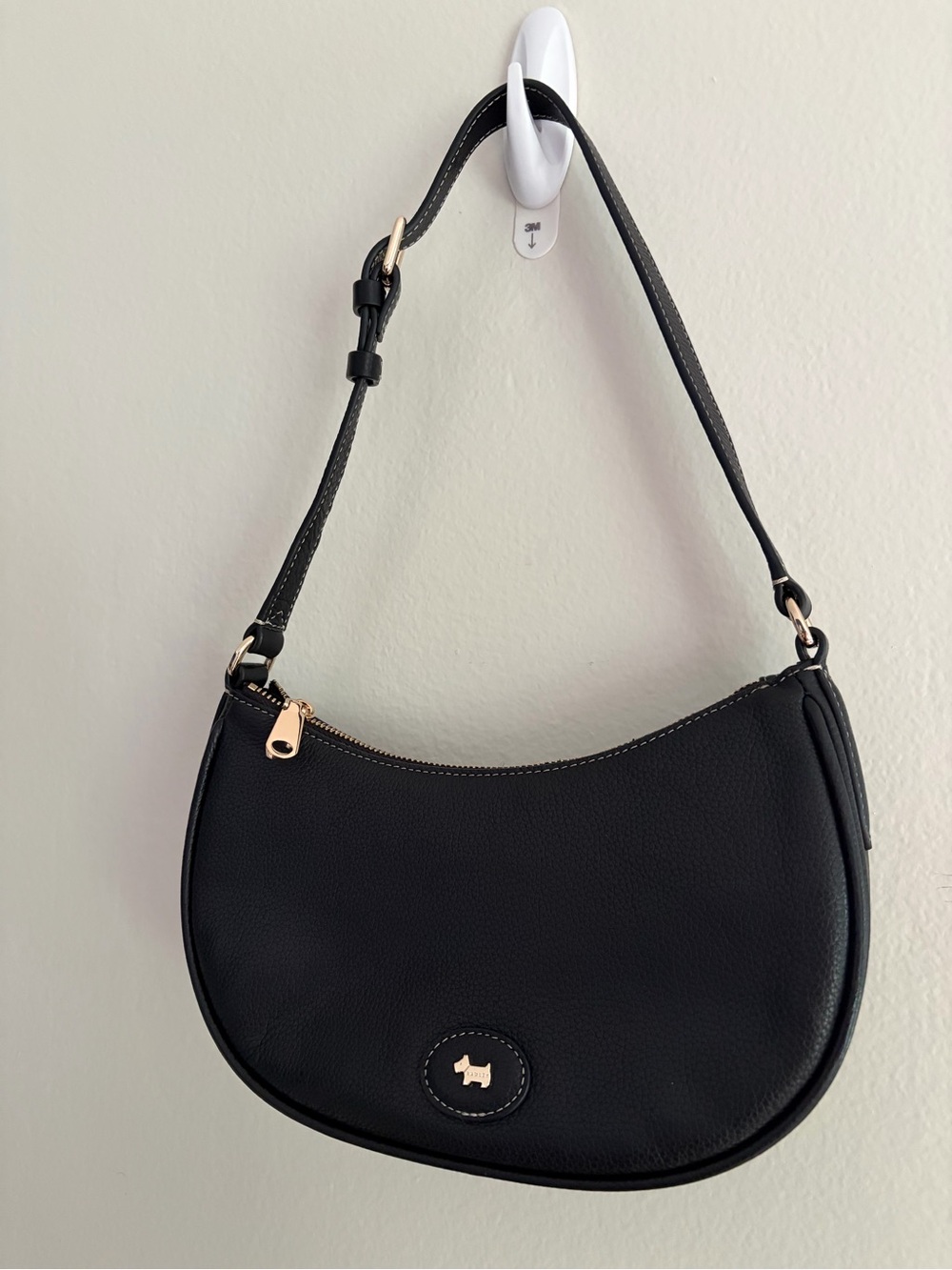 Radley Leather Shoulder and Crossbody Bag with Gold Accents - Picture 2 of 4
